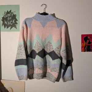Vintage Pastel Sweater
